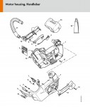 Stihl MSA 160 T Tophandle Battery Chainsaw Spare Parts